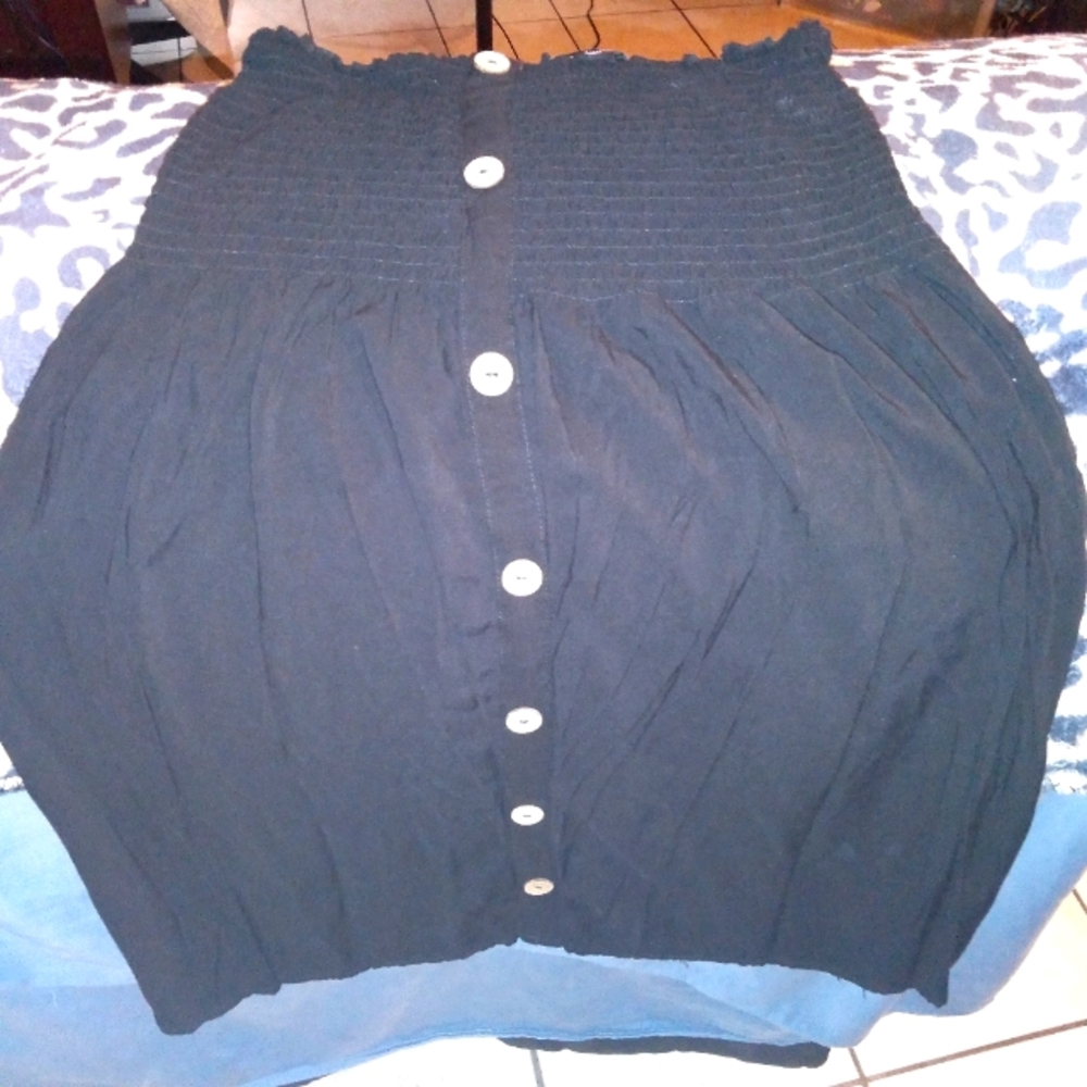 Top/mini dress medium